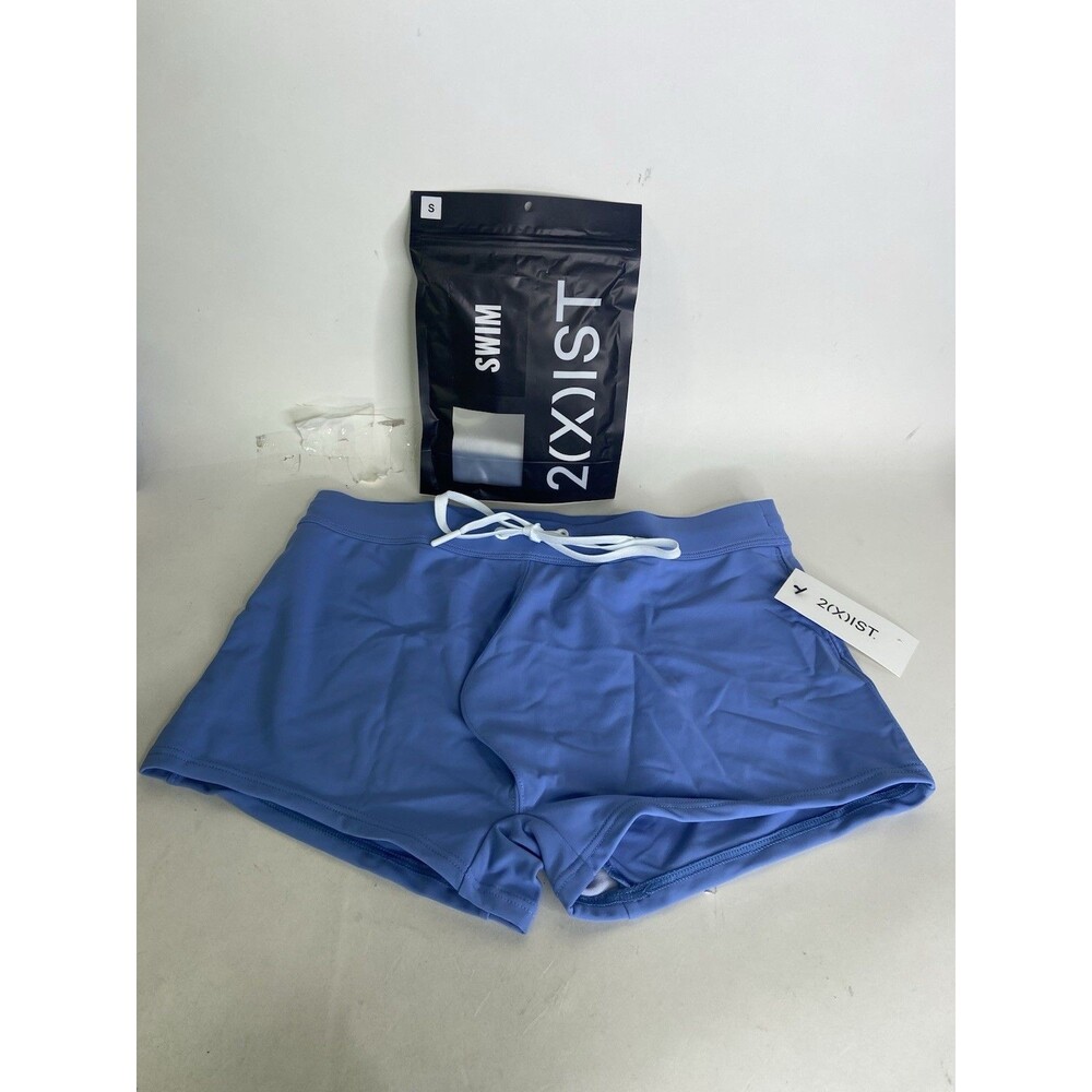 2XIST Essentials Cabo Swim Trunks Swimwear Bottoms Lichen Blue Mens Size S